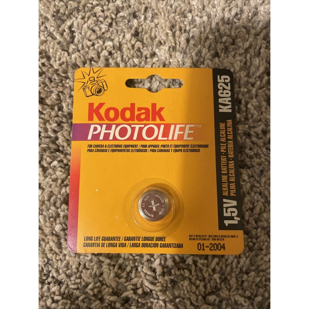Vintage Kodak Battey Photolife KA625 Brand New Sealed NOS